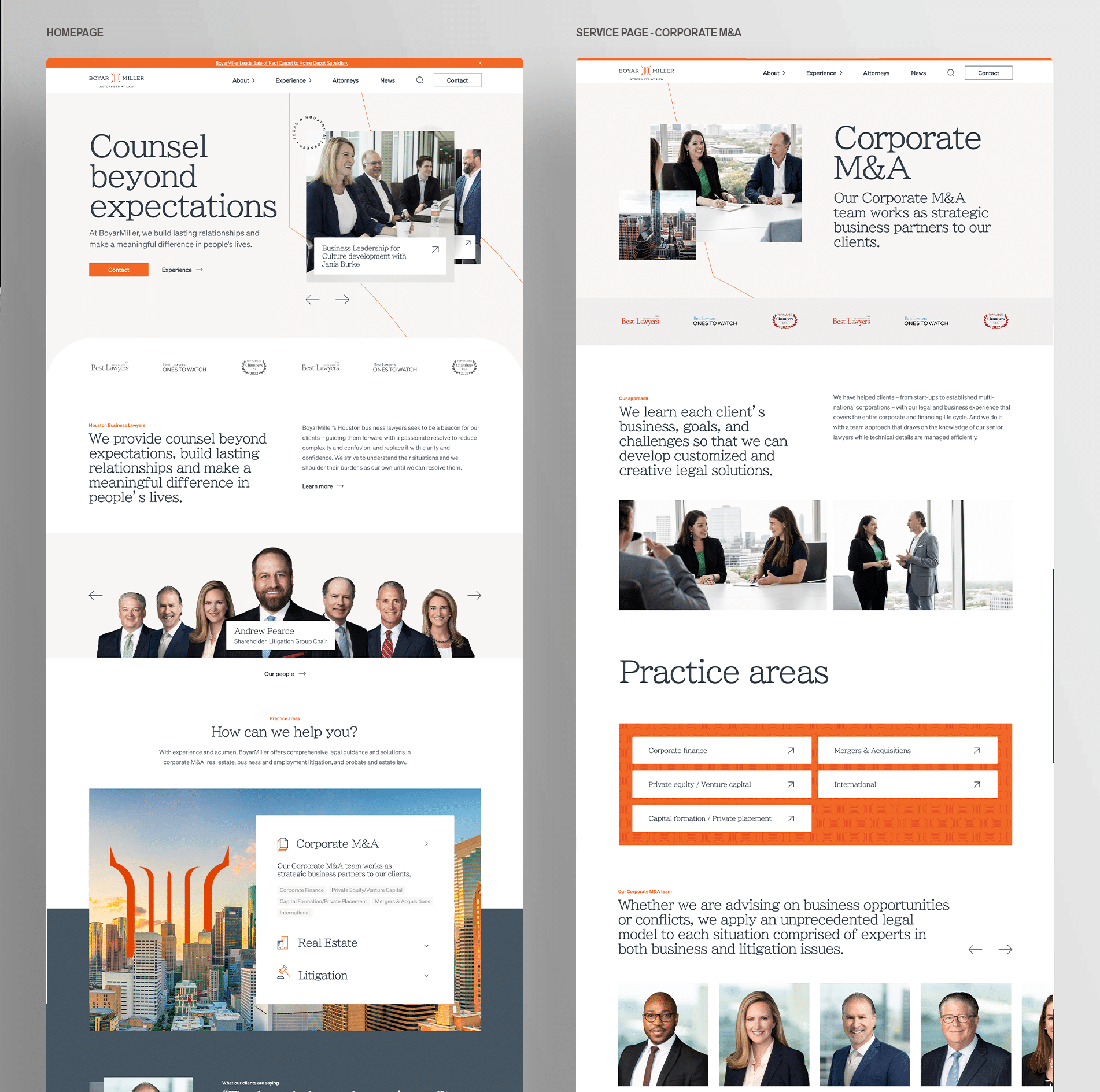 law firm website design